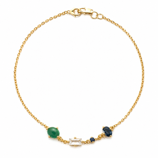 COLLAR CELESTE